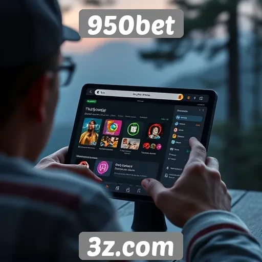 Interface e experiência do usuário no 950bet